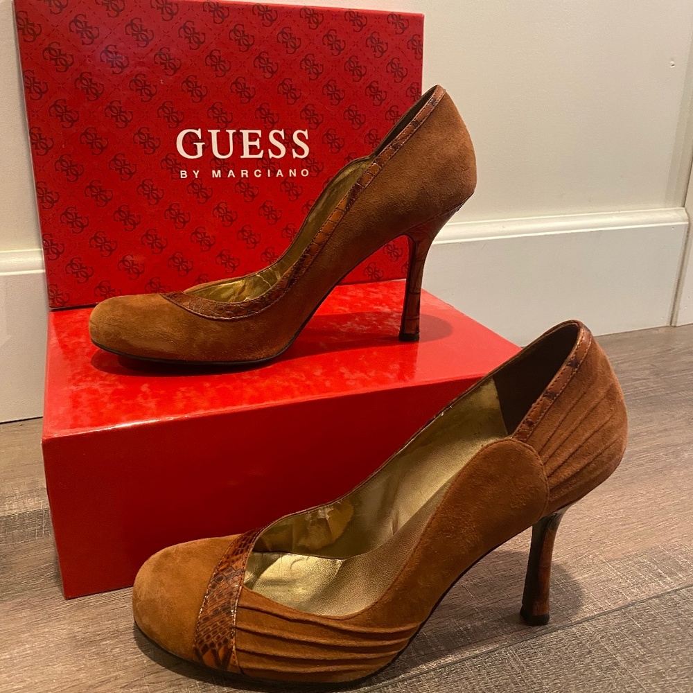 GUESS Shoes BY MARCIANO (Brown Suede)